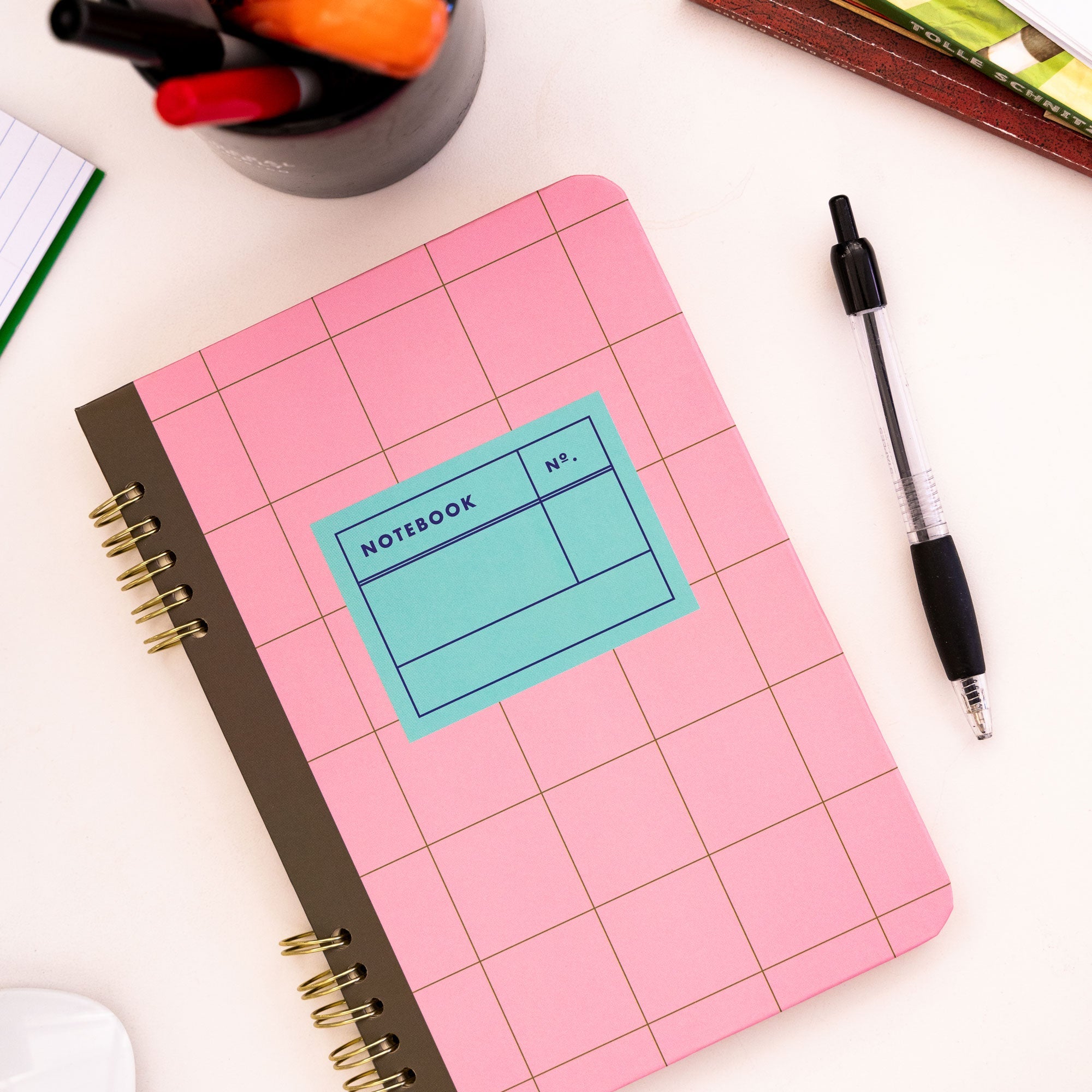KIKKERLAND - SPIRAL NOTEBOOK ASSORTED
