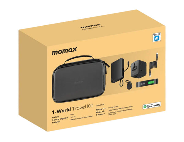 MOMAX 1-World Travel Essential Kit