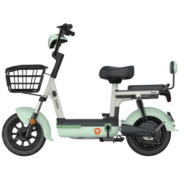 Yadea Teena Electric Scooter | 350 W Peak Power | Up to 32 km/h Speed | 30km Range | Display Screen | LED Lighting System