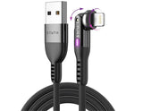 Statik PowerPivot Rotating Charging Cable USB-A to Lightning (2M)