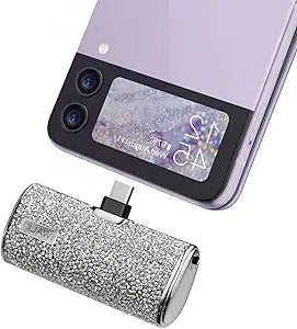 iWALK Small Portable Charger Power Bank Type-C 4500mAh - Silver