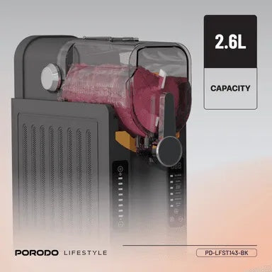 Porodo Lifestyle 200W Slushie and Frozen Drink Maker Machine - Black