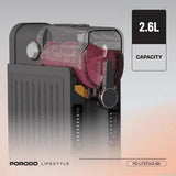 Porodo Lifestyle 200W Slushie and Frozen Drink Maker Machine - Black