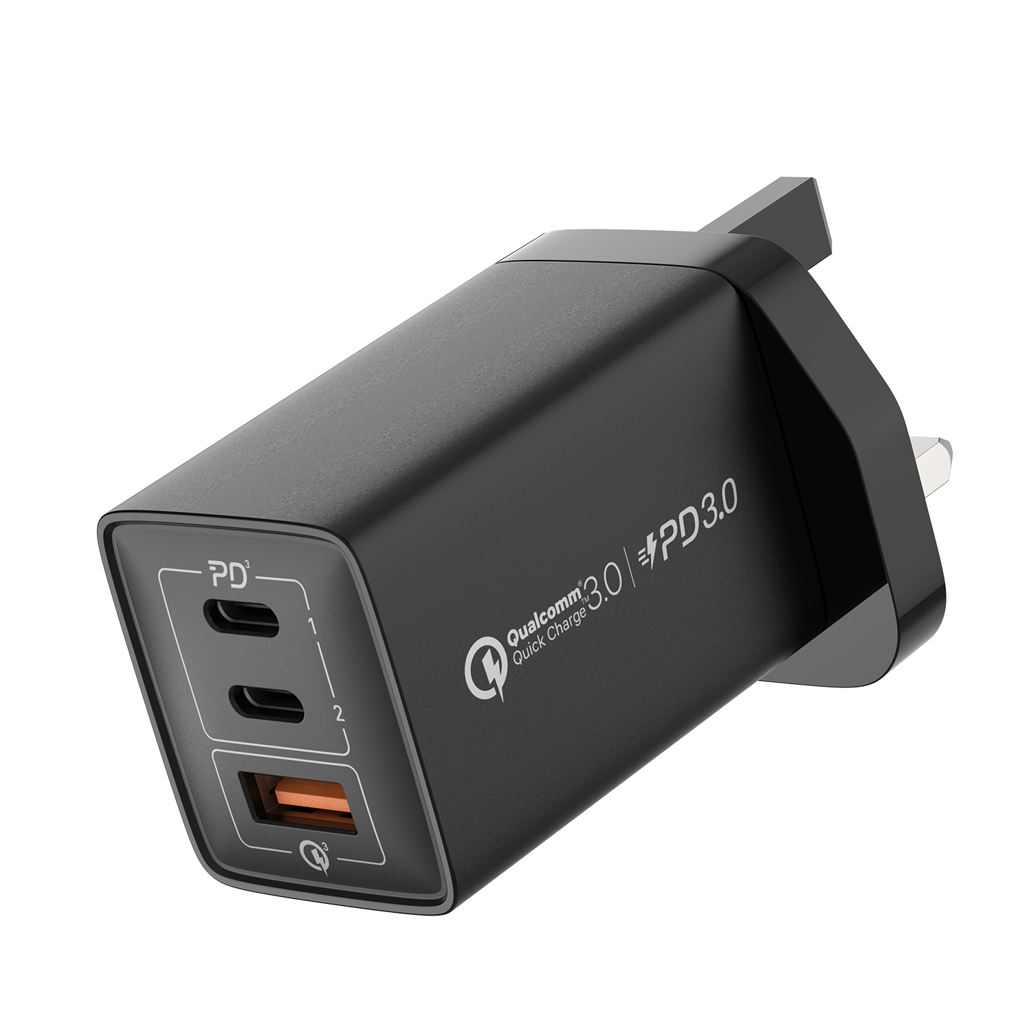 Momax OnePlug 3-Ports Charger (GaN 67W)