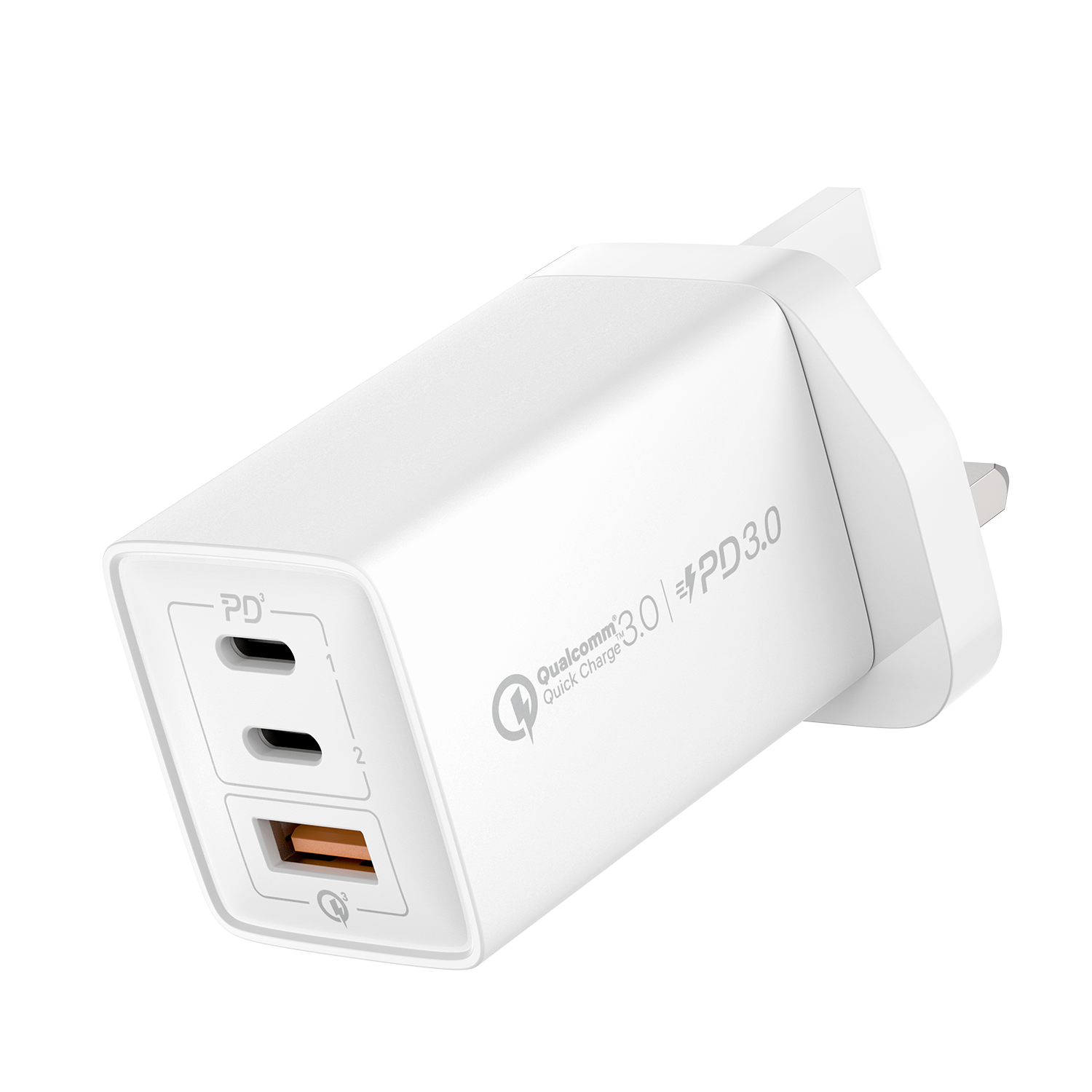 Momax OnePlug 3-Ports Charger (GaN 67W)