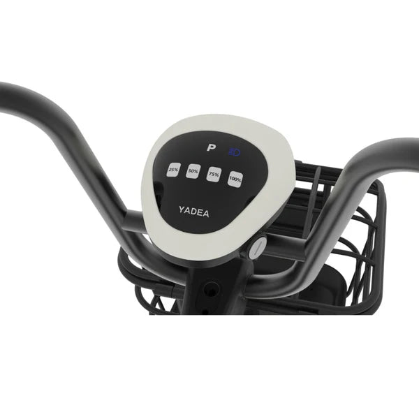 Yadea Teena Electric Scooter | 350 W Peak Power | Up to 32 km/h Speed | 30km Range | Display Screen | LED Lighting System