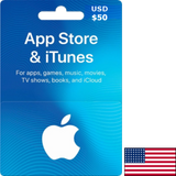 iTunes USA gift card