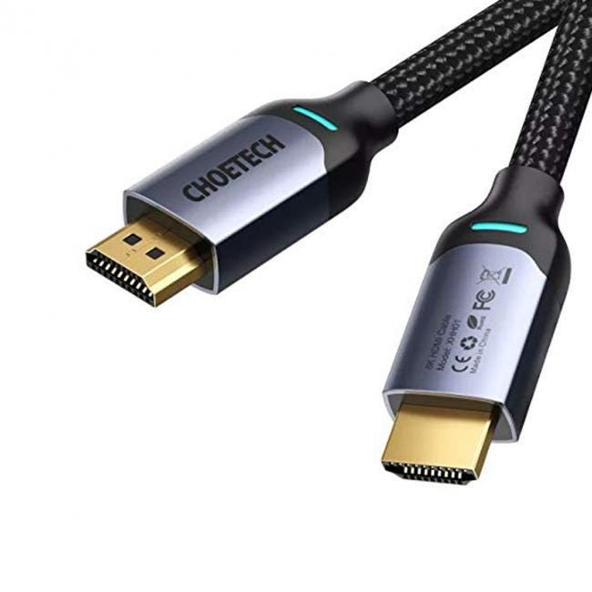 Choetech 8K HDMI Cable Xhh01 2-Meter Choetech 8K HDMI Cable Xhh01 2-Meter