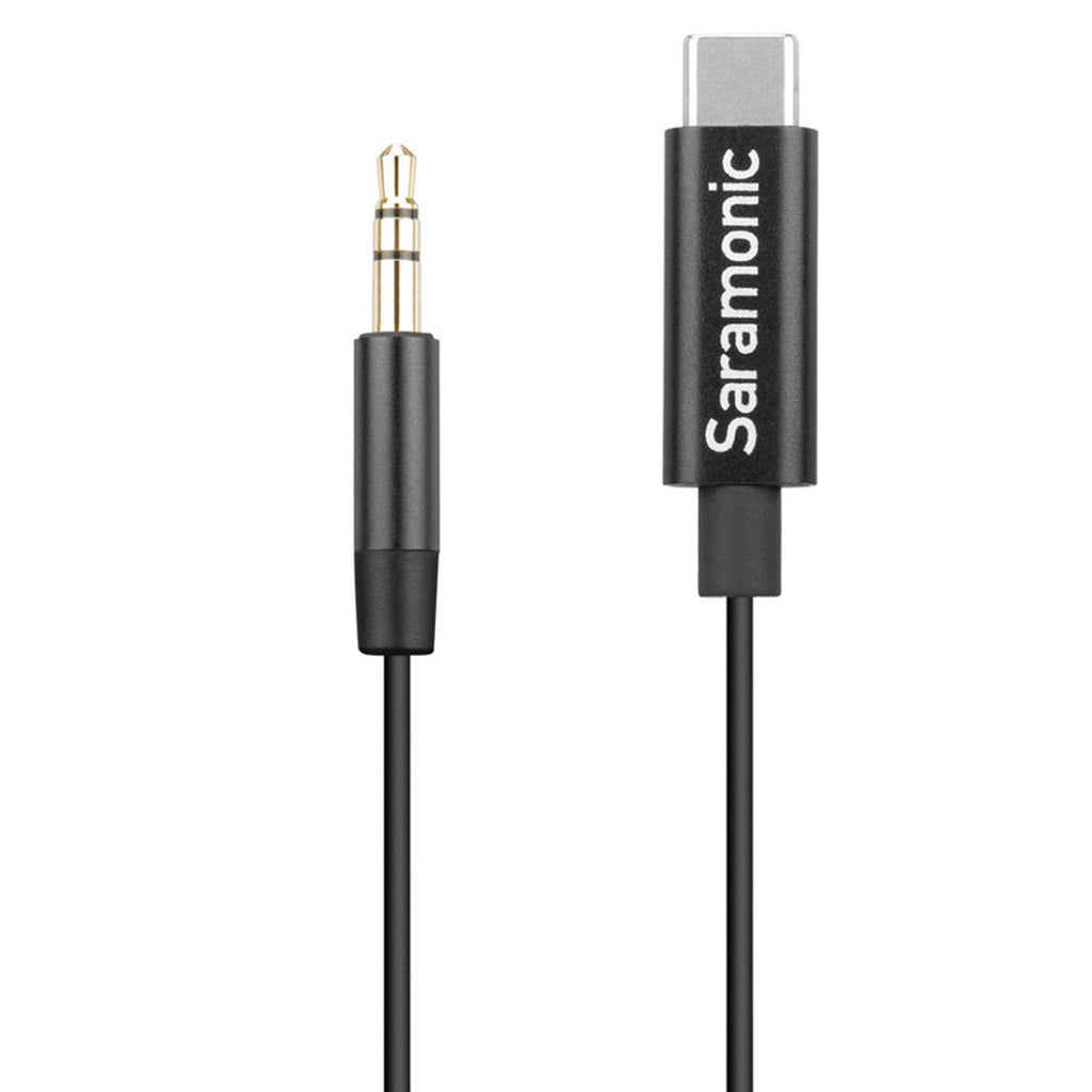 Saramonic SR-C2001 Male 3.5mm TRS Microphone In to USB-C Saramonic SR-C2001 Male 3.5mm TRS Microphone In to USB-C