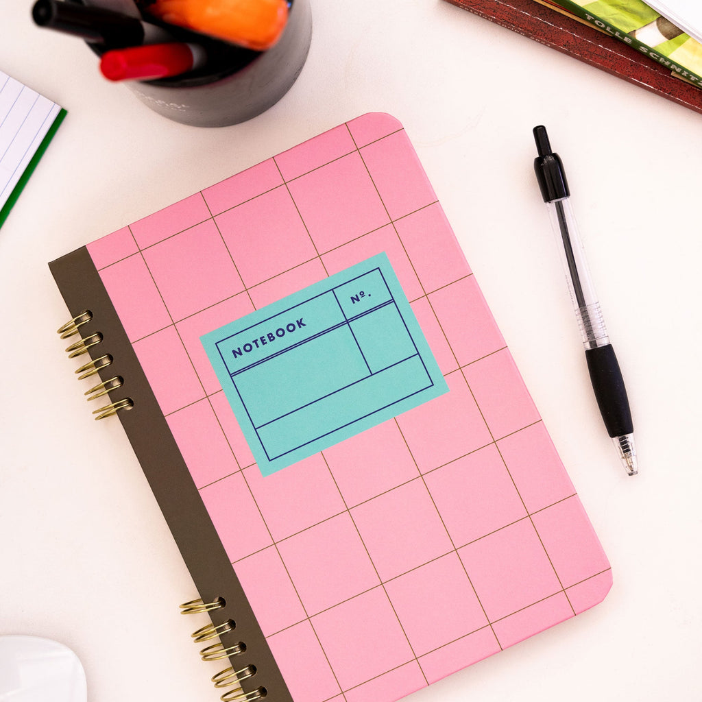 KIKKERLAND - SPIRAL NOTEBOOK ASSORTED KIKKERLAND - SPIRAL NOTEBOOK ASSORTED