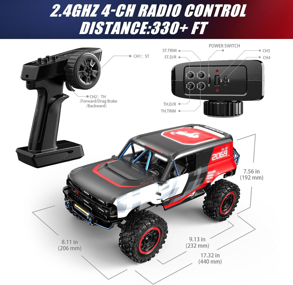MJX HYPER GO FORD BRONOCO R LICENSED B-LESS 4WD HIGH-SPEED OFF-ROAD MJX HYPER GO FORD BRONOCO R LICENSED B-LESS 4WD HIGH-SPEED OFF-ROAD