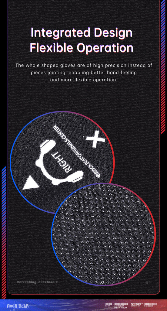 Rock Anti-Sweat Breathable Touch Finger Game Glove Rock Anti-Sweat Breathable Touch Finger Game Glove