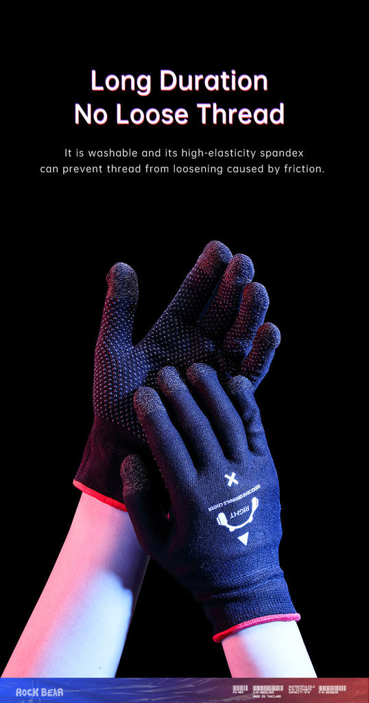 Rock Anti-Sweat Breathable Touch Finger Game Glove Rock Anti-Sweat Breathable Touch Finger Game Glove