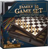 Spin Master Games - 10 Family Games Set in Wood