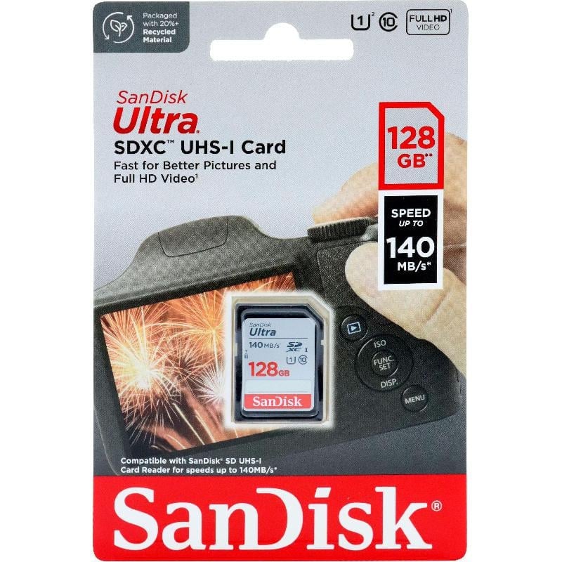 Sandisk Ultra microSD Card 128GB