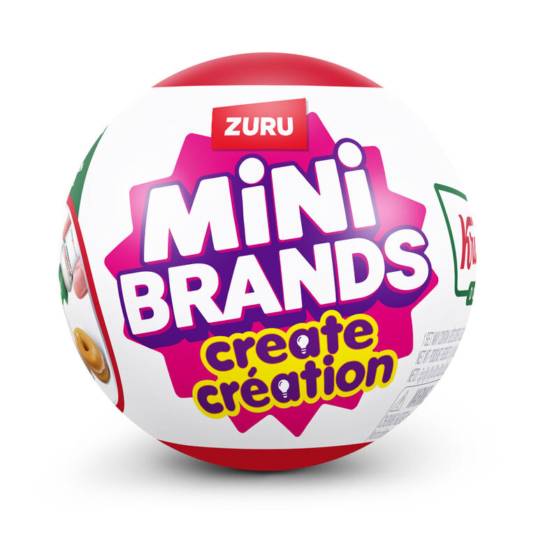 ZURU Mini Brands Create Krispy Kreme Create Series 1 Capsule