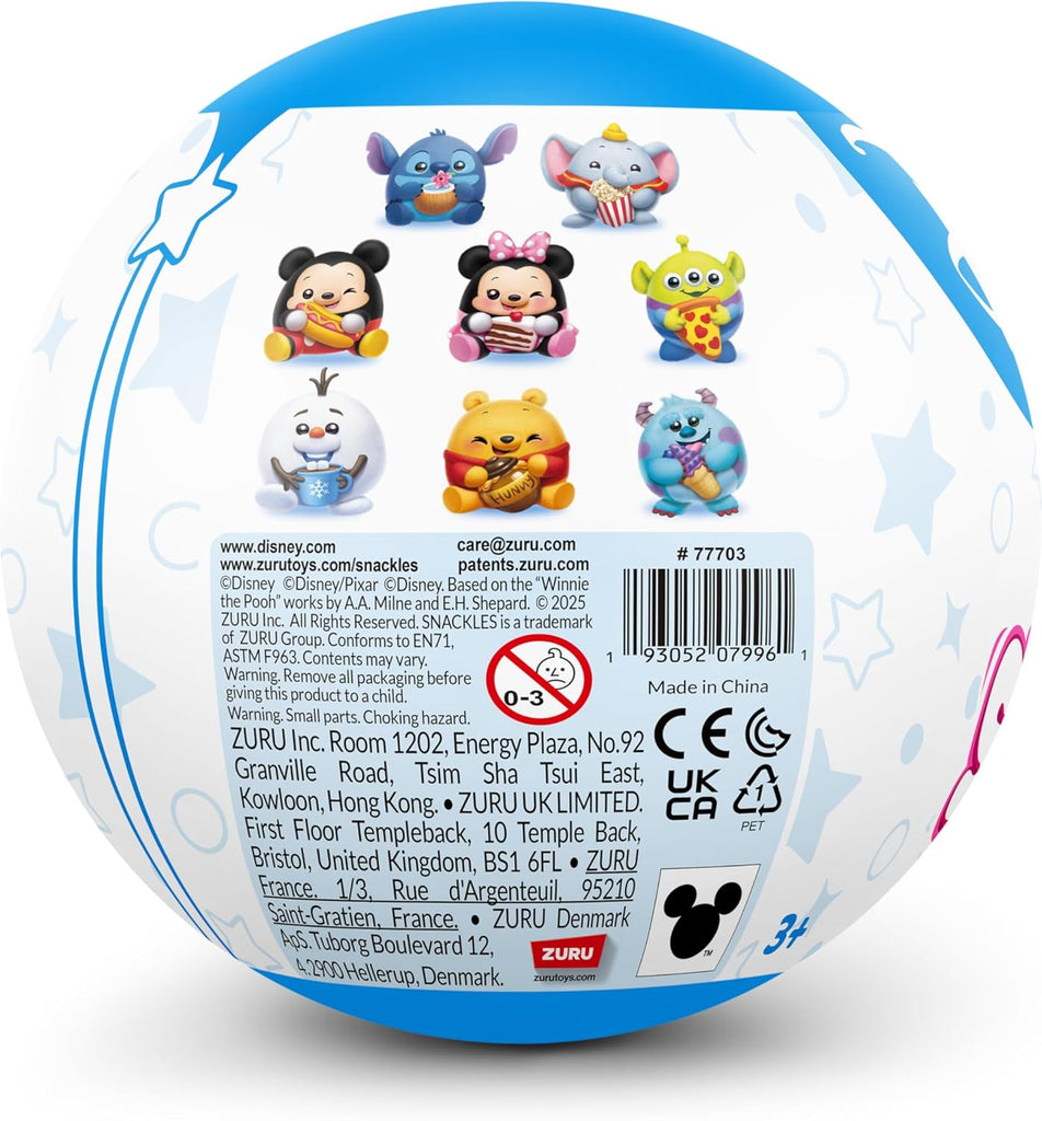 ZURU SNACKLES LICENSED CHARACTER SERIES 1 DISNEY CAPSULE ZURU SNACKLES LICENSED CHARACTER SERIES 1 DISNEY CAPSULE