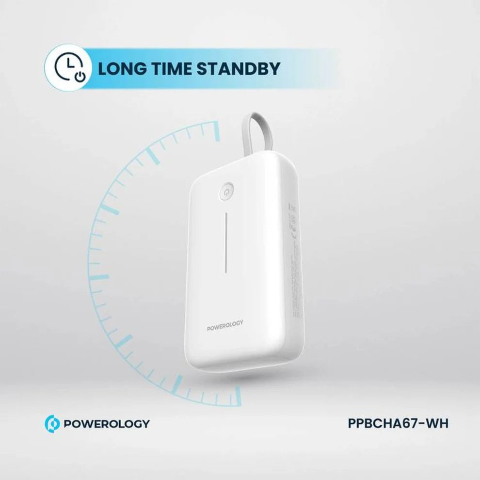 Powerology 20000mAh Power Bank 30CM Type-C Cable Powerology 20000mAh Power Bank 30CM Type-C Cable