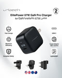 URTECH  67W  Pro Travel Charger - Ultra-Fast USB-C  PD 3.0