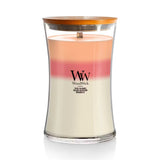 WoodWick Trilogy Large Hourglass Blooming Orchard Candle