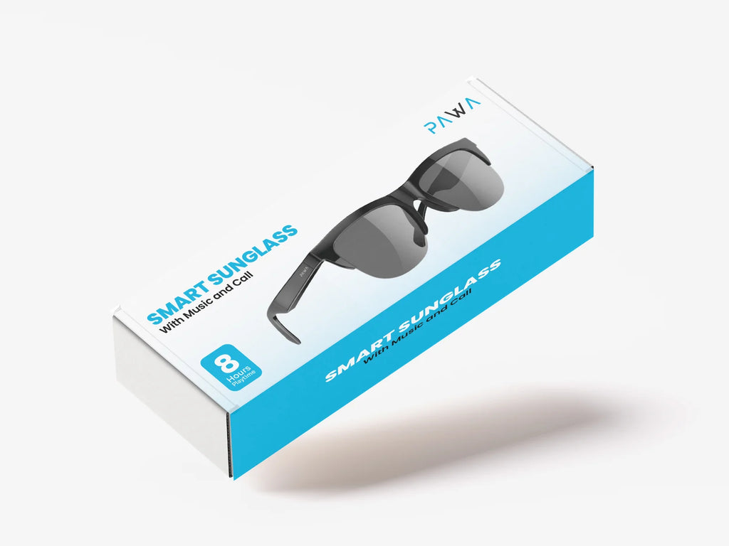 PAWA SMART SUNGLASS WITH MUSIC AND CALL BLACK SSGMAC25-BK PAWA SMART SUNGLASS WITH MUSIC AND CALL BLACK SSGMAC25-BK