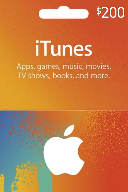 iTunes USA gift card iTunes USA gift card