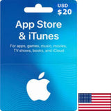 iTunes USA gift card