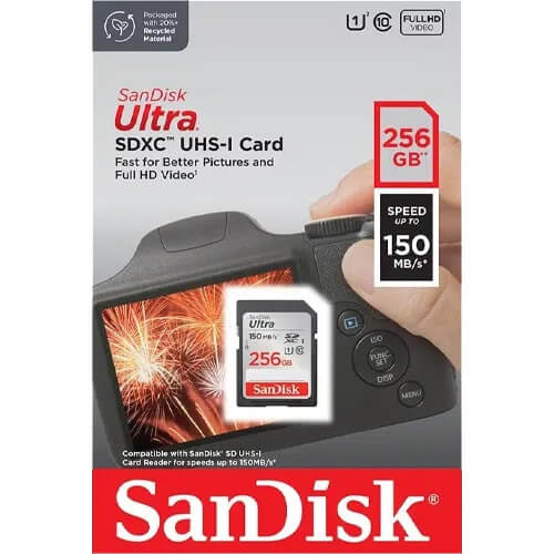 Sandisk Ultra microSD Card 256 GB