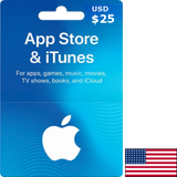 iTunes USA gift card
