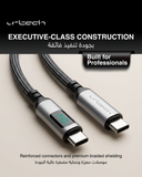 URTECH 240W USB4 Cable 40Gbps DataTransfer Real-Time Power Monitoring