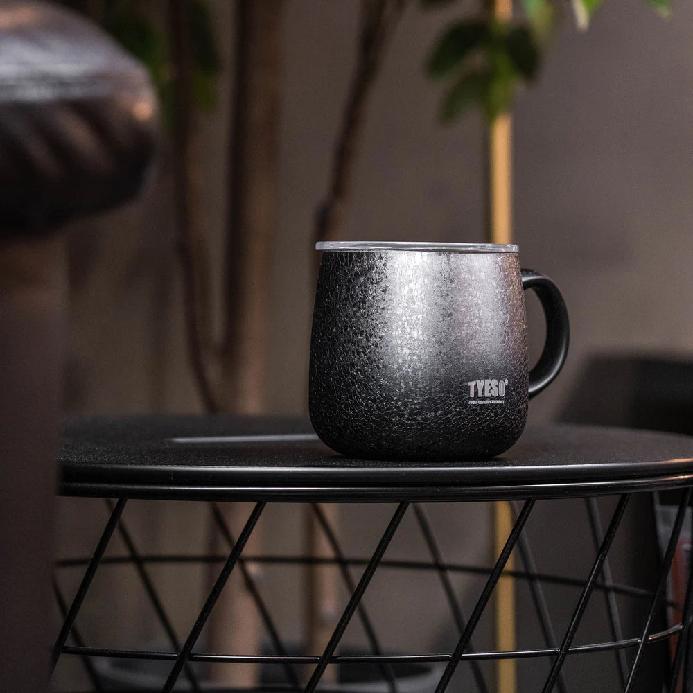 Tyeso Gradient Stainless Steel mug 473ml - Black Tyeso Gradient Stainless Steel mug 473ml - Black