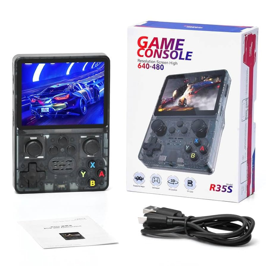 GAME CONSOLE R35S BLACK 513501 GAME CONSOLE R35S BLACK 513501