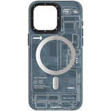 Youngkit Futuristic Circuit Board Magsafe Case For iPhone 15 Series