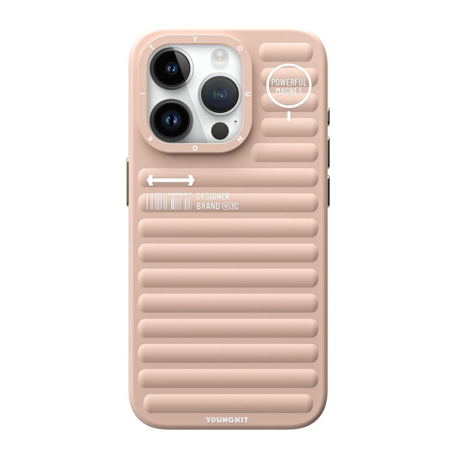 Youngkit True Color Luggage-Inspired Magsafe Case For iPhone 15 Series Youngkit True Color Luggage-Inspired Magsafe Case For iPhone 15 Series