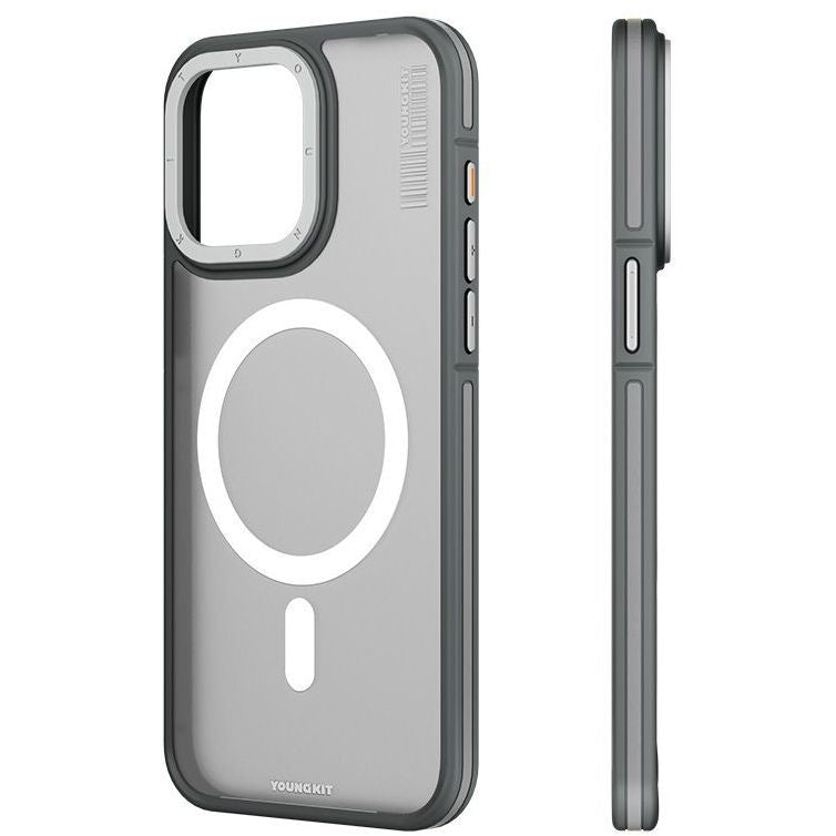 Youngkit Rock Sand Soft Touch Magsafe Case For iPhone 15 Series Youngkit Rock Sand Soft Touch Magsafe Case For iPhone 15 Series