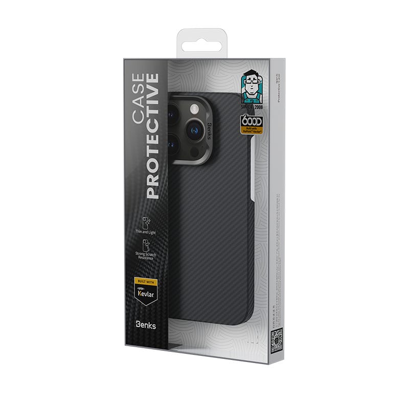 Benks Magnetic Armor Air Kevlar Case iP16 Pro/Pro Max Benks Magnetic Armor Air Kevlar Case iP16 Pro/Pro Max