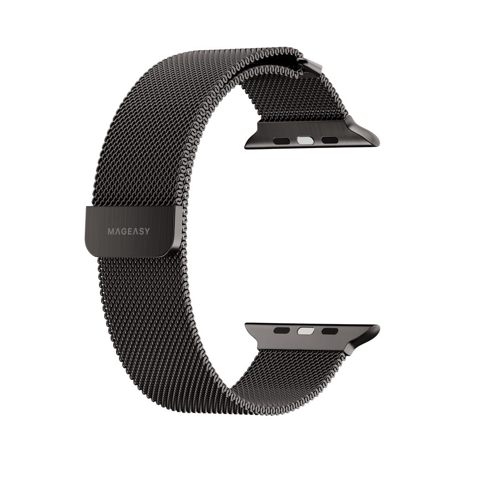MAGEASY Milanese Watch Loop For Apple Watch S4~S10 44/45/46/49Mm-Slate MAGEASY Milanese Watch Loop For Apple Watch S4~S10 44/45/46/49Mm-Slate