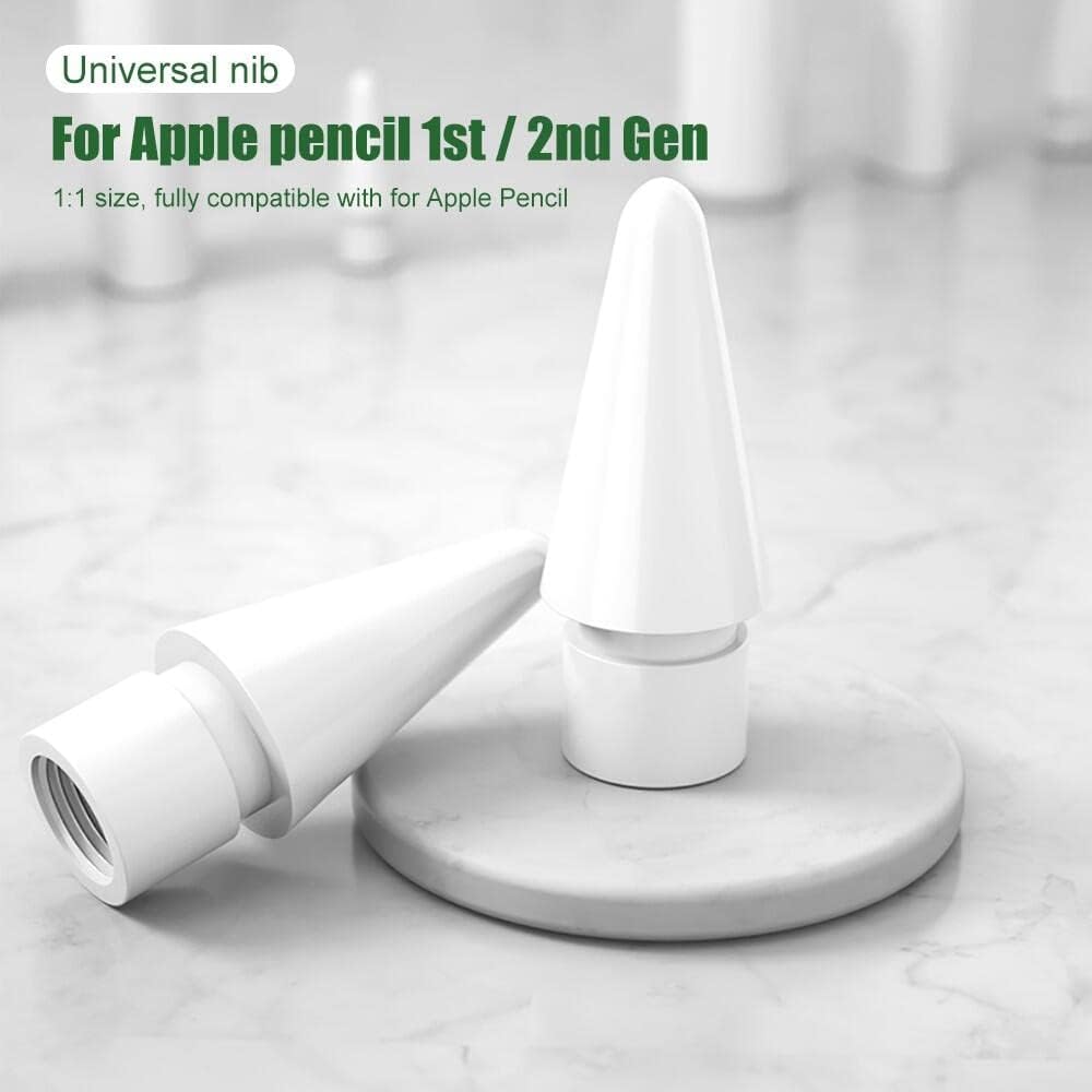 Coteetci Pencil Tip Set for Apple Pencil 1 & 2 (4pcs)