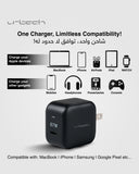 URTECH  67W  Pro Travel Charger - Ultra-Fast USB-C  PD 3.0