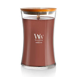 WoodWick Large Hourglass Cinnamon Chai Candle