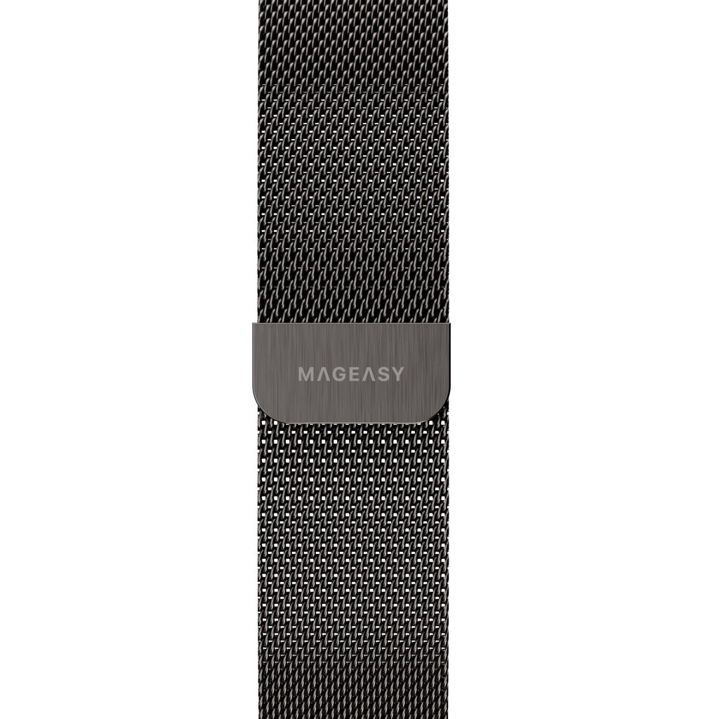 MAGEASY Milanese Watch Loop For Apple Watch S4~S10 44/45/46/49Mm-Slate MAGEASY Milanese Watch Loop For Apple Watch S4~S10 44/45/46/49Mm-Slate