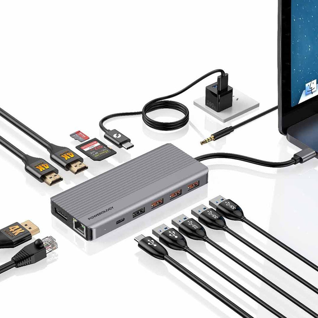 Powerology 13in1 USB-C Hub Powerology 13in1 USB-C Hub