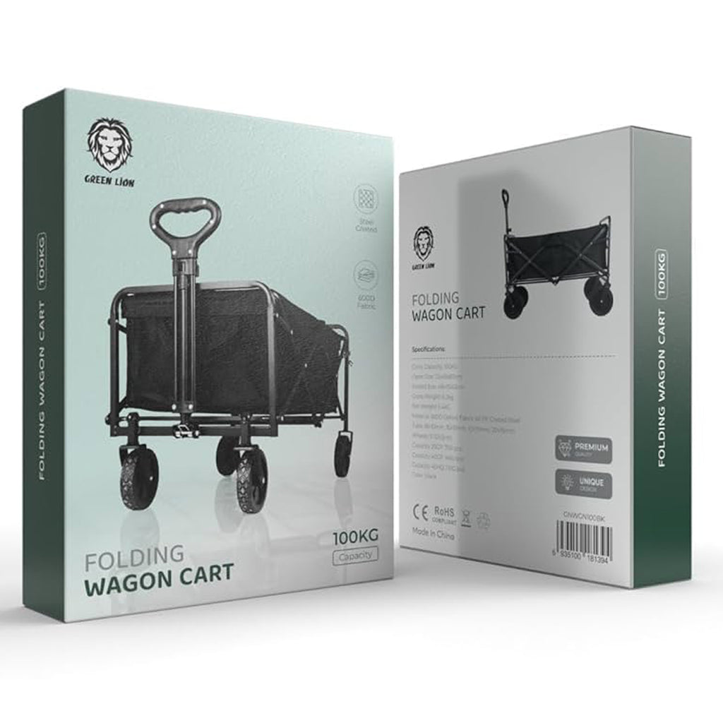 Green Lion Wagon (Load Capacity 220LB) - Black Green Lion Wagon (Load Capacity 220LB) - Black
