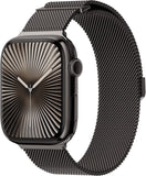 MAGEASY Milanese Watch Loop For Apple Watch S4~S10 44/45/46/49Mm-Slate