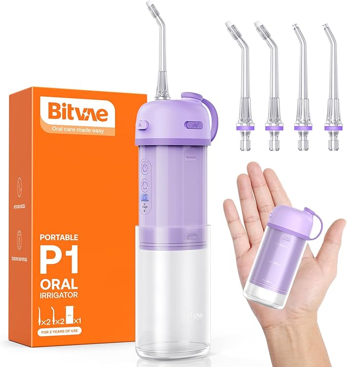 BITVAE PORTABLE MINI WATER FLOSSER BITVAE PORTABLE MINI WATER FLOSSER