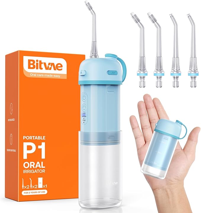 BITVAE PORTABLE MINI WATER FLOSSER BITVAE PORTABLE MINI WATER FLOSSER