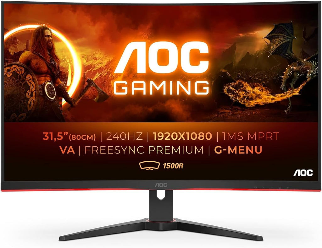 AOC 32 inch Curved Gaming Monitor (C32G2ZE)