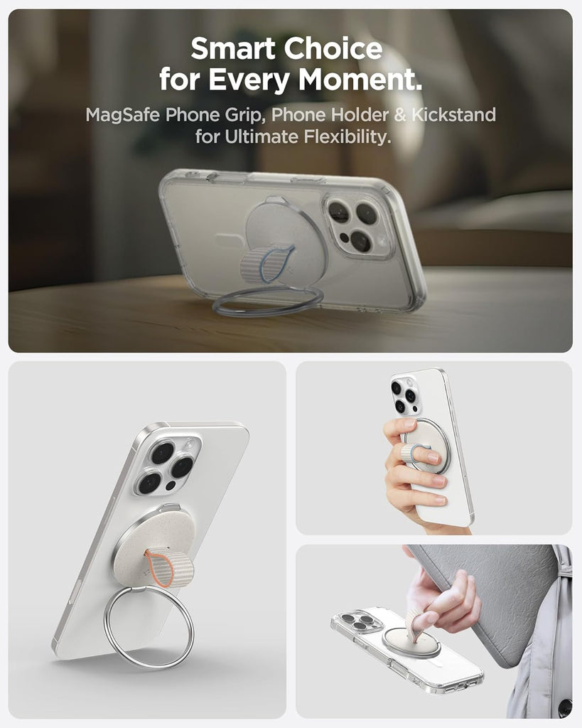 Spigen O-Mag MagFit Phone Holder - Dune Beige Spigen O-Mag MagFit Phone Holder - Dune Beige