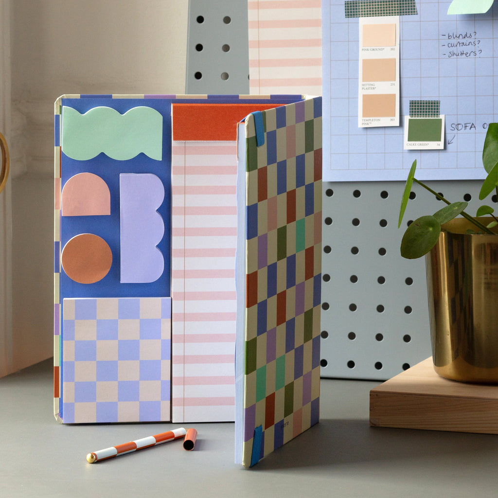 KIKKERLAND - NOTEBOOK AND STICKY NOTE SET KIKKERLAND - NOTEBOOK AND STICKY NOTE SET