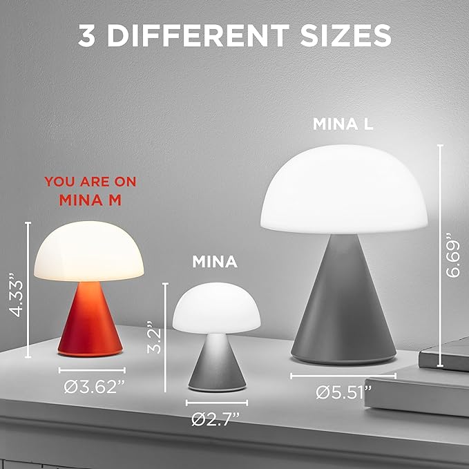 Lexon MINA M - Medium Portable LED Lamp Lexon MINA M - Medium Portable LED Lamp